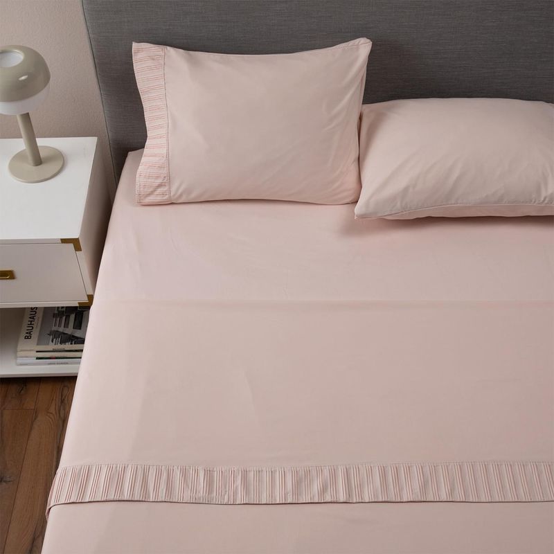 CASATUA - Sabanas Hotel Casatua Ultra Suave - Rosa - super king