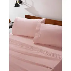 CASATUA - Sabanas Hotel Ultra Suave - Rosa - super king