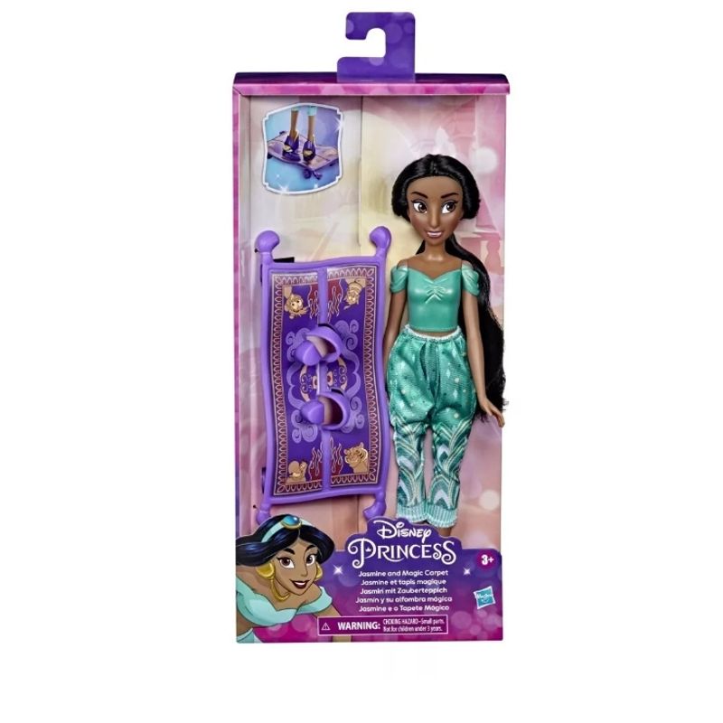 HASBRO - Muñeca Disney Princess Jazmin Alfombra Everyday