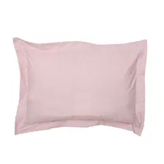 NINA HERRERA - Funda Estampada Sarita Rosa 220 Hilos 50x70cm