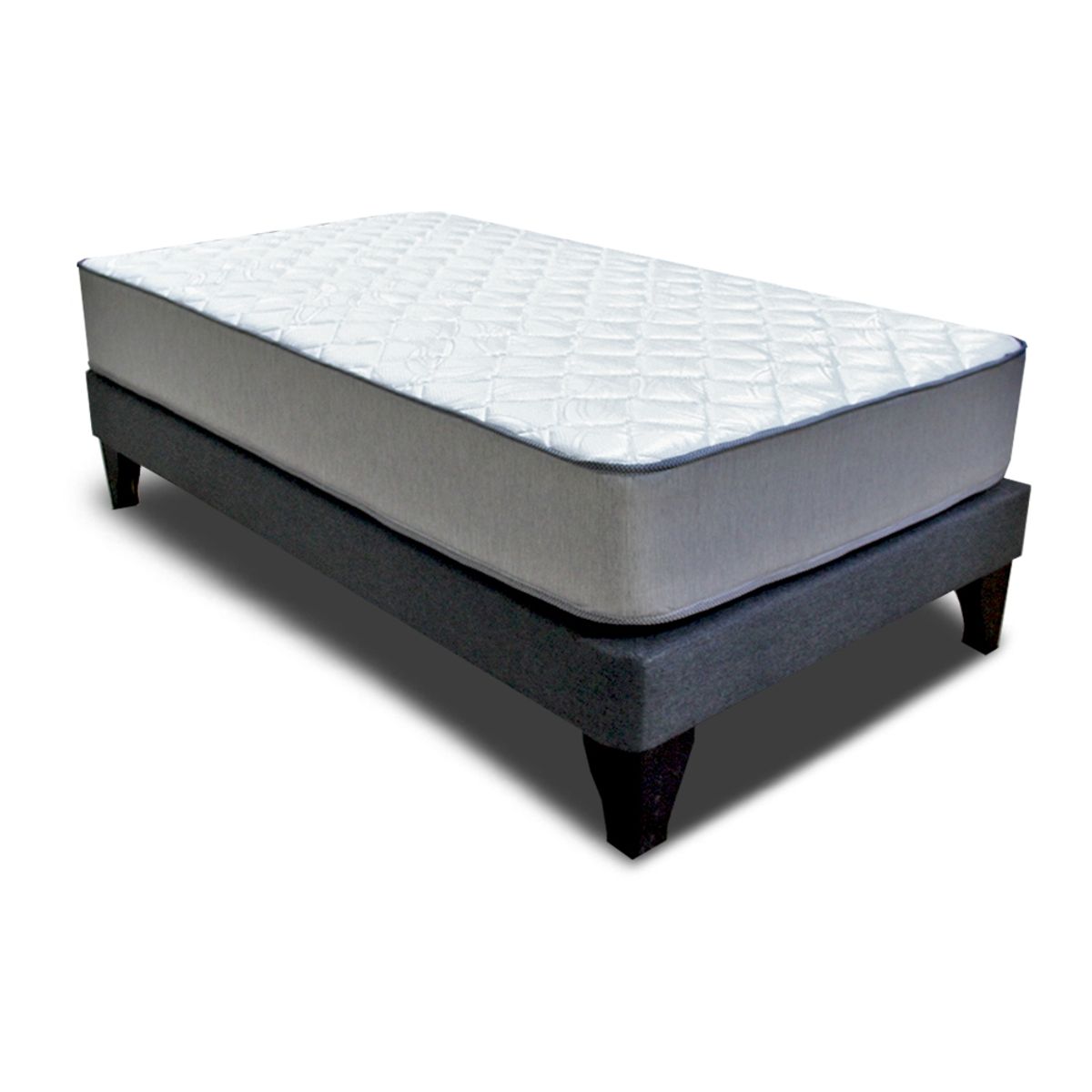 ESPUMIX - Cama Europea Espumix E1000 1.5 Plaza Box