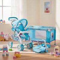 Coche Muñeca con Cuna Frozen