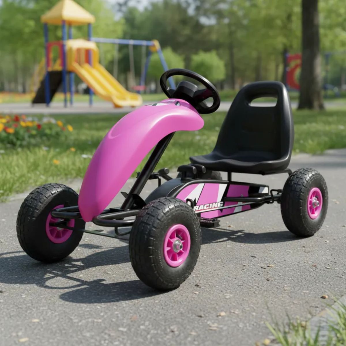 BEBESIT - Gokart Racing 5080 Rosa Bebesit