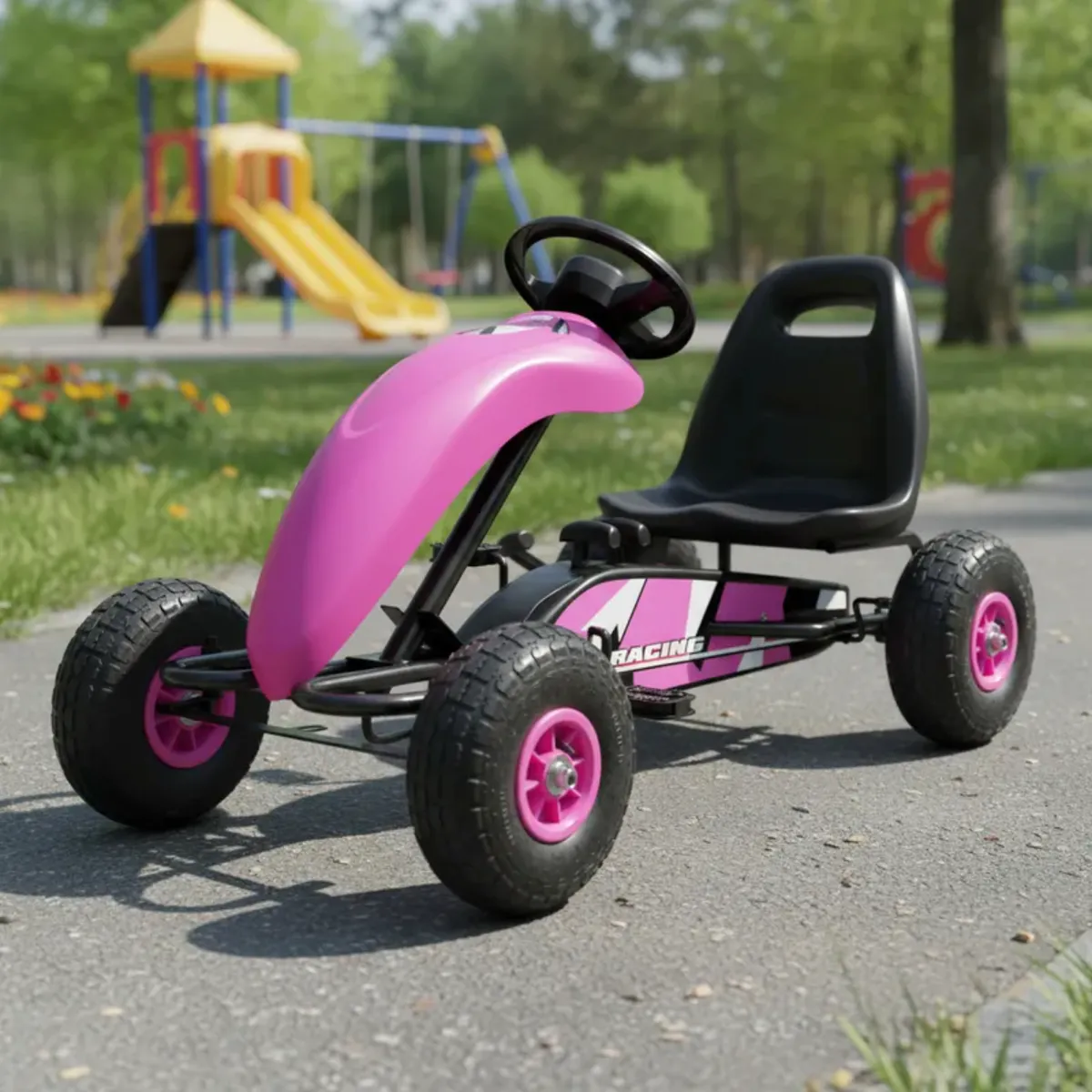 BEBESIT - Gokart Racing 5080 Rosa Bebesit