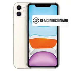APPLE - IPhone 11 64 GB White Reacondicionado
