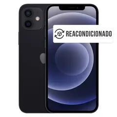 APPLE - IPhone 12 128 GB Black Reacondicionado