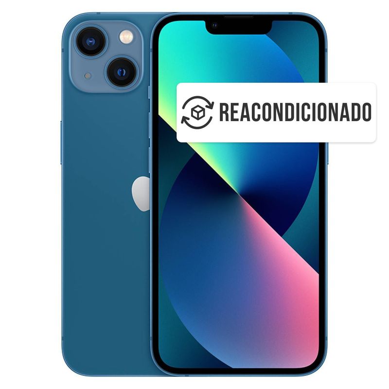 APPLE - iPhone 13 128 GB Azul Reacondicionado