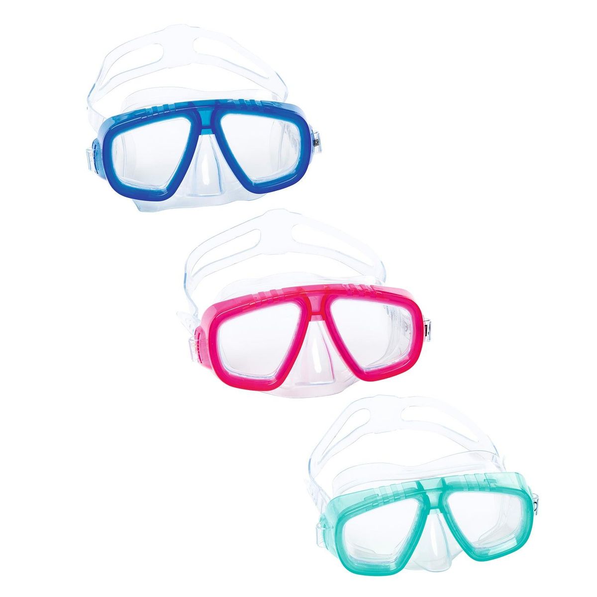 BESTWAY - Máscara Lentes Anteojos Natación Caymn Niños 3+ Años Bestway