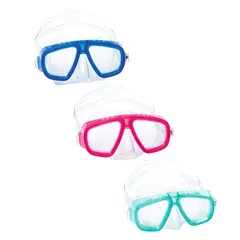 BESTWAY - Máscara Lentes Anteojos Natación Caymn Niños 3+ Años