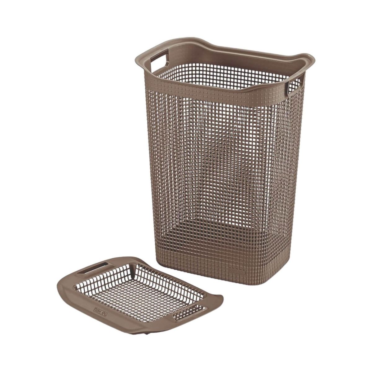 RIMAX - Cesta Ropa Linum Mocca 35.5x46.2x60.5 Cms Rimax