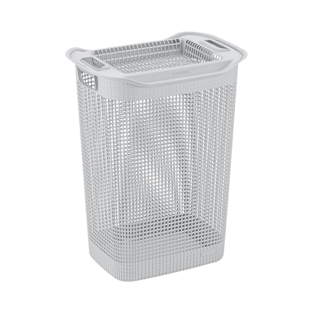 RIMAX - Cesta Ropa Linum Gris Hielo 35.5x46.2x60.5 cms Rimax