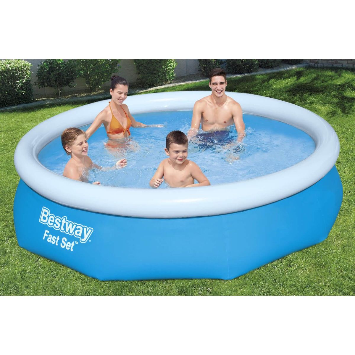 BESTWAY - Piscina Bestway Redonda Fácil Armado 3.05MX76Cm Azul
