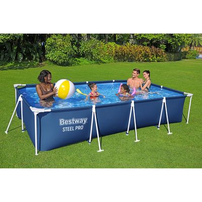 Imagen 2 del producto Piscina Rectangular Steel Pro 4.00MX2.11MX81Cm Azul