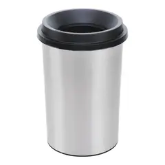 RIMAX - Basurero Metal gris 25 Lts