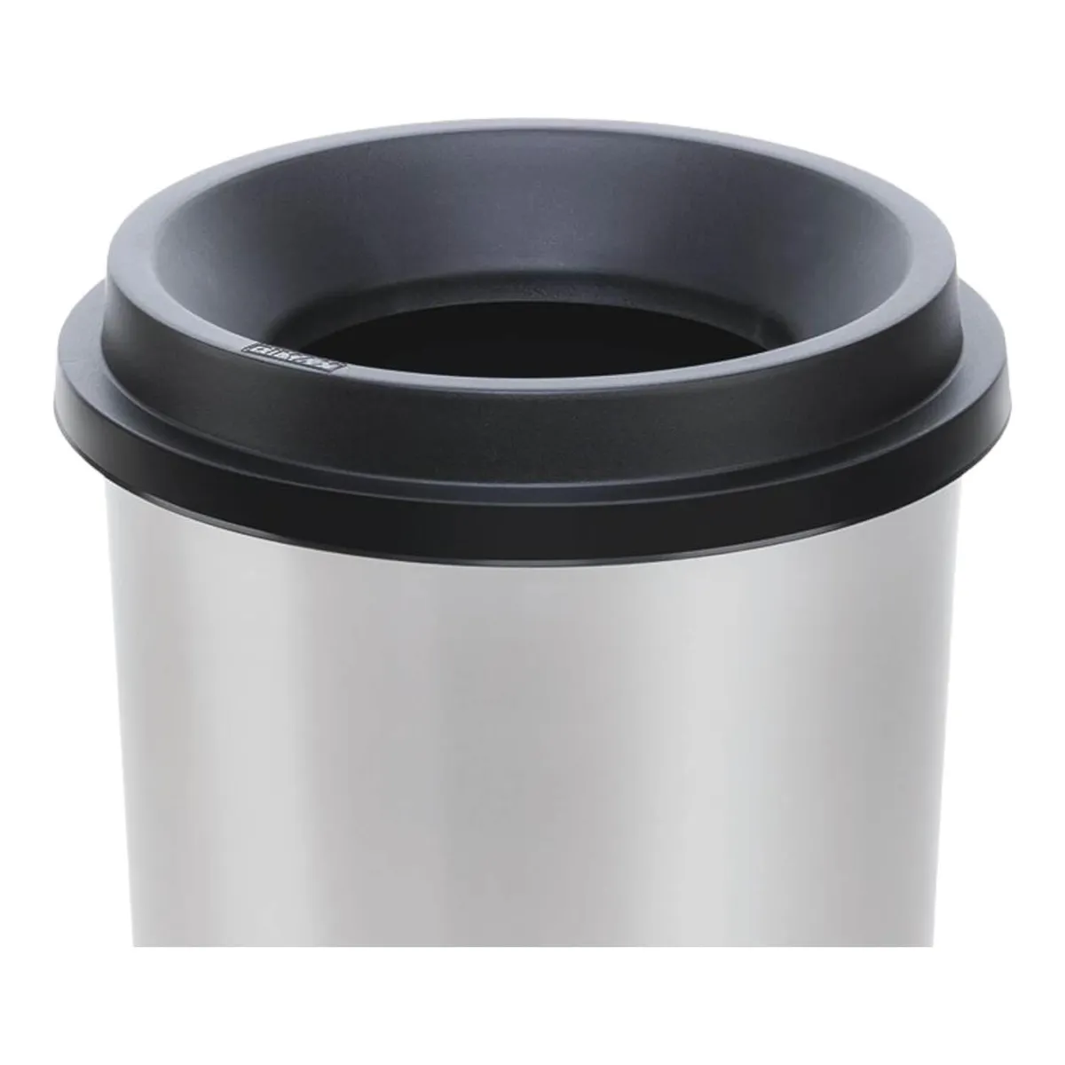 RIMAX - Basurero Metal gris 25 Lts Rimax