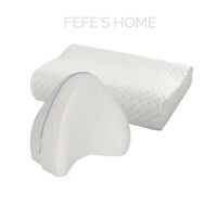 Pack Almohada Ortopédica Y Cojín Piernas Memory Terapéuticas