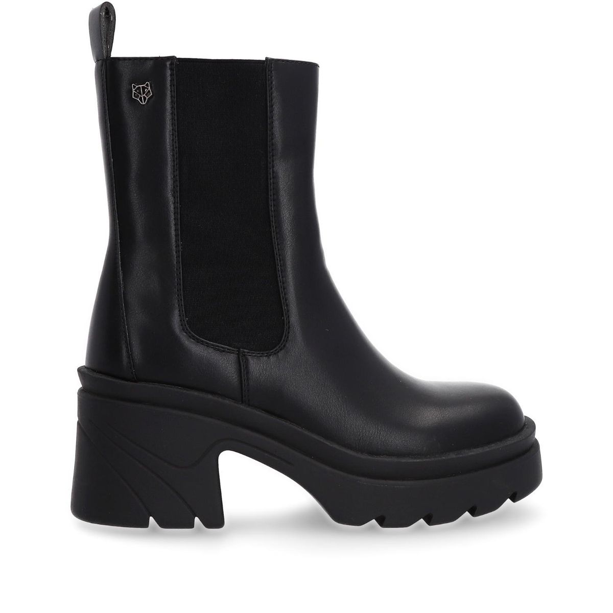 GOTTA - Botín Mujer Plataforma Negro 26081