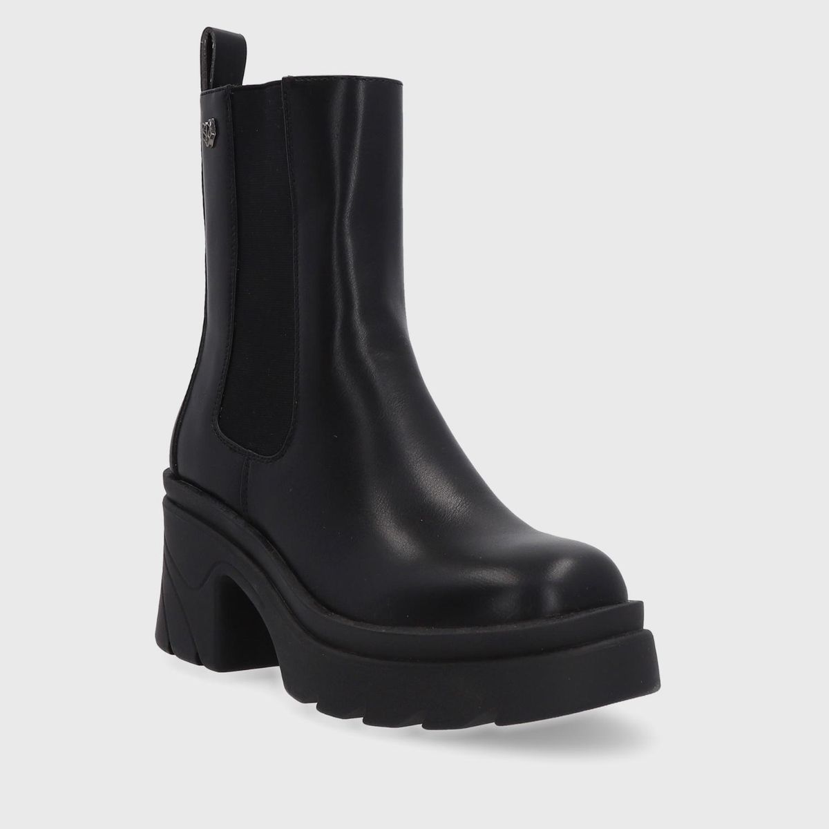 GOTTA - Botín Mujer Plataforma Negro 26081