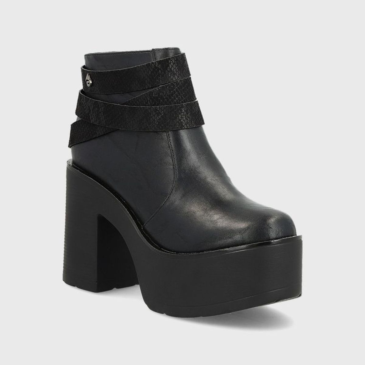 GOTTA - Botín Plataforma Negro Mujer 15035