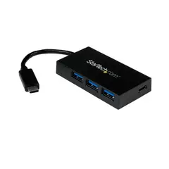 STARTECH - Adaptador Hub Usb Tipo C 3.0 De 4 Puertos 3 Usb-A Y 1 Usb-C