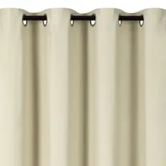GENERICO - CORTINA BLACKOUT 2 PAÑOS 140X210 CM BEIGE