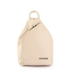 AMPHORA - Mochila Mediana Yomy Blanco Crudo