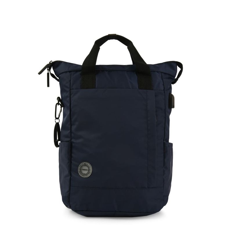 TRINUS - Mochila Porta Notebook Grande Benjamin Azul Oscuro