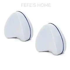 GENERICO - Pack X2 Almohada Para Piernas Almohadas Memory Rodilla Cojín