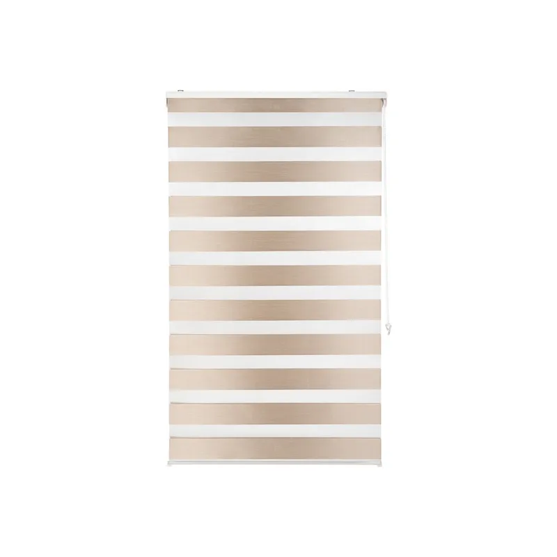 CHANTILLY - Cortina Duo Blackout 120 X 220 Cm Color Beige CHANTILLY