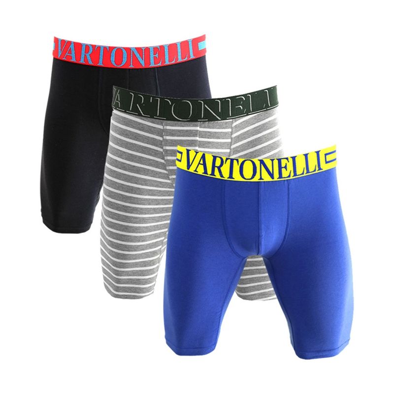 GIOVACCHINO - Pack de 3 Boxer Largo Algodón Hombre.