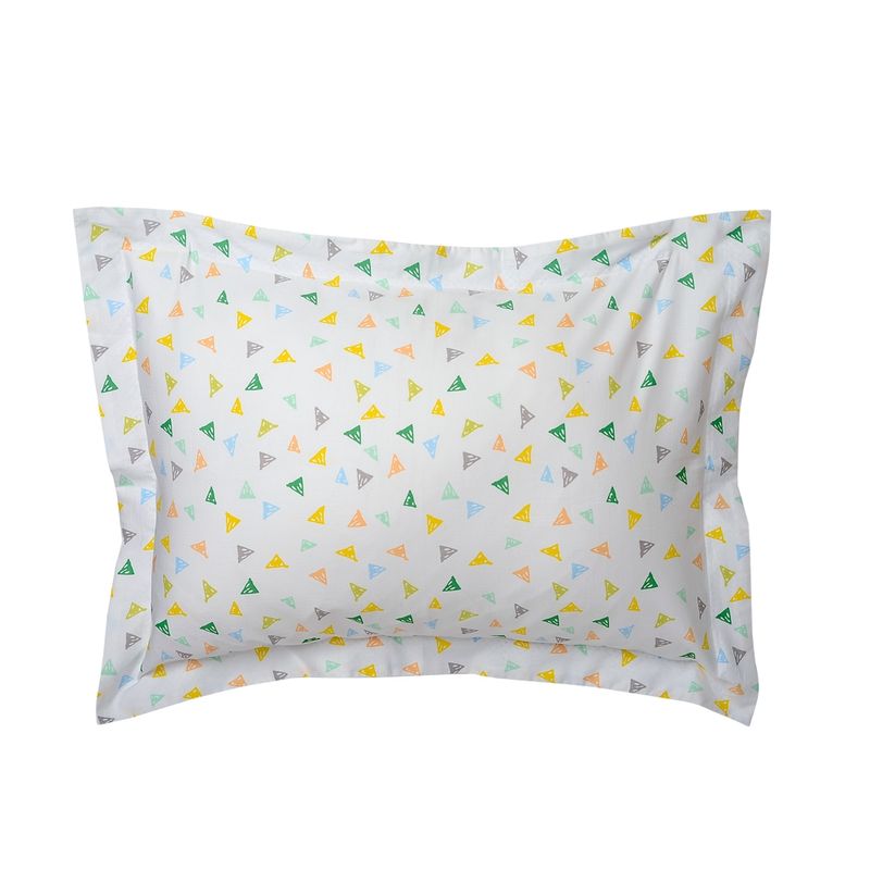 NINA HERRERA - Funda Estampada Banderín Blanco 50x70cm