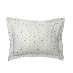 NINA HERRERA - Funda Estampada Banderín Blanco 50x70cm
