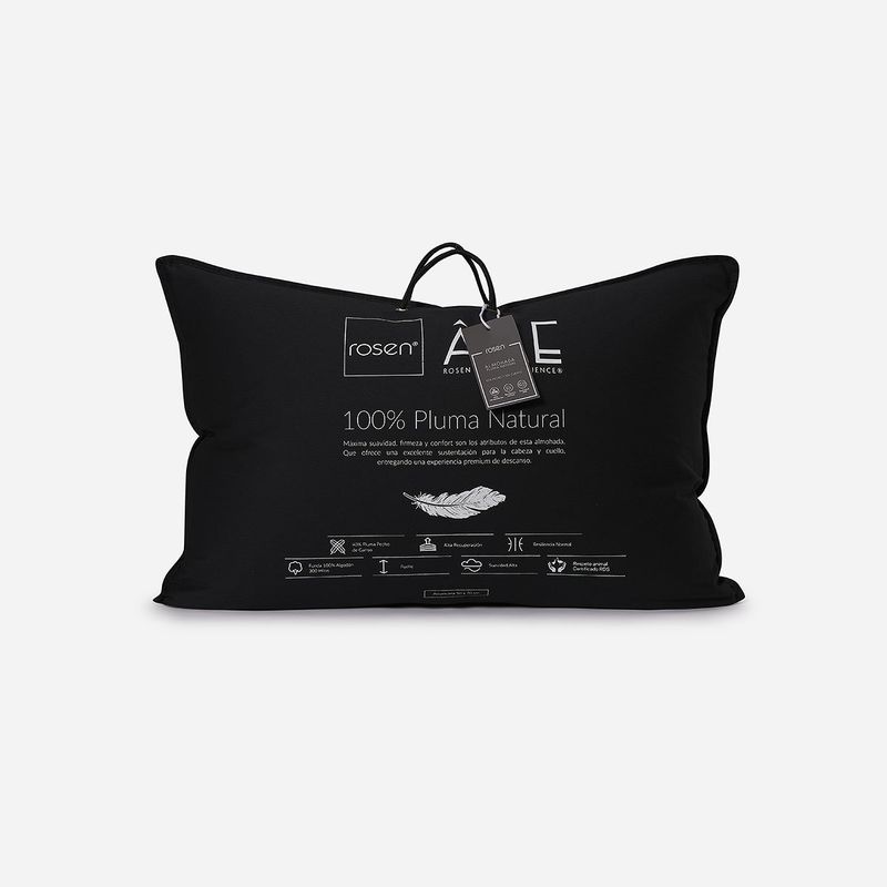 ROSEN - Almohada Rosen Pluma Natural Ame 90% Wgd Americana 50x70 Cm