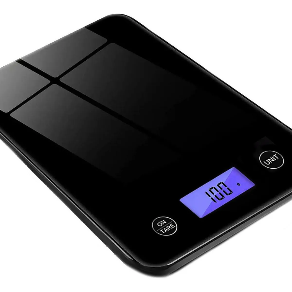 CASATUA - Balanza Pesa Digital Cocina Gramera Cubierta Vidrio 5 Kilos