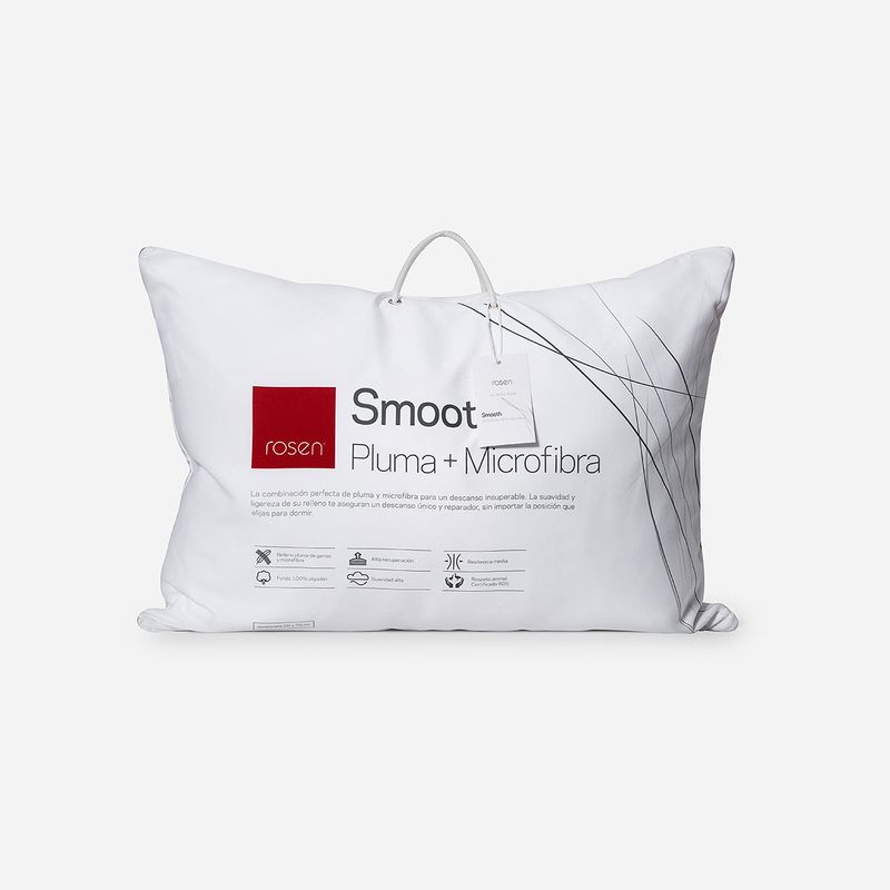 ROSEN - Almohada Rosen Pluma y Microfibra New Smooth Americana 50x70