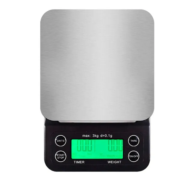 CASATUA - Balanza Pesa Digital Cocina Precision Medicion De 0,1g A 3kg