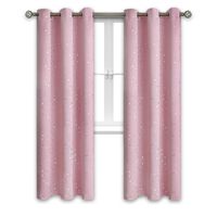 Cortina Niña Niño Semi Blackout Un Paño 140x220cm - Rosa claro