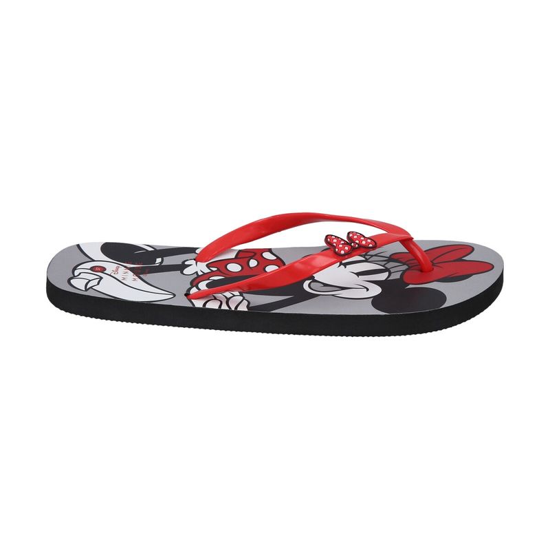 DISNEY - SANDALIA FLIP FLOP BAJA MINNIE MOUSE GRIS