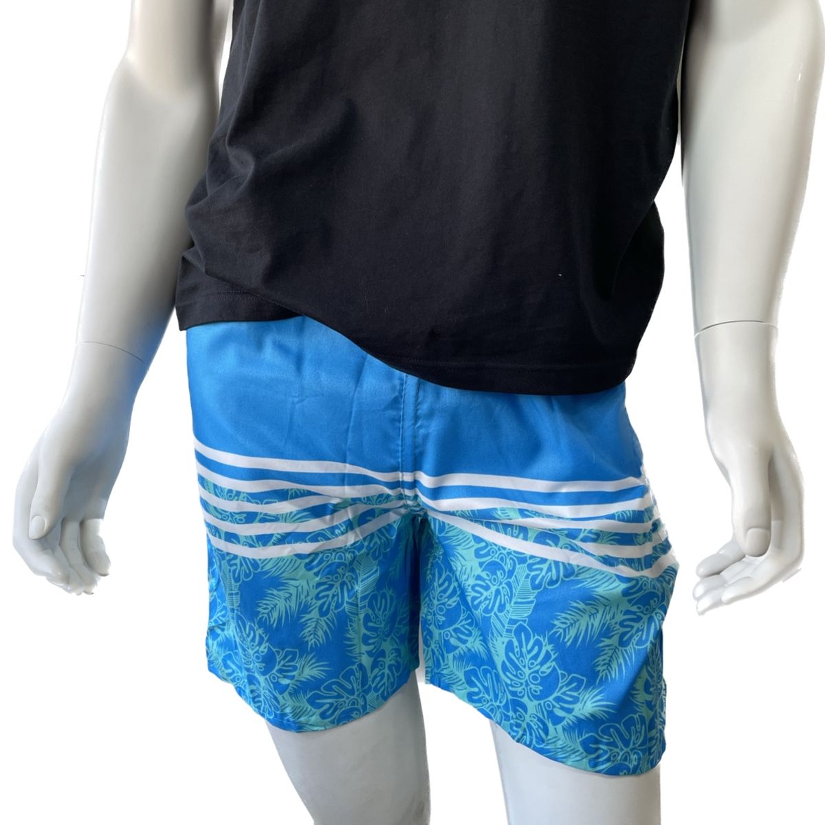 GENERICO - SHORT PARA HOMBRE VERANO TRAJE DE BAÑO BICOLOR