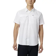 COLUMBIA - Camisa M/C Hombre Silver Ridge 2.0 Blanco
