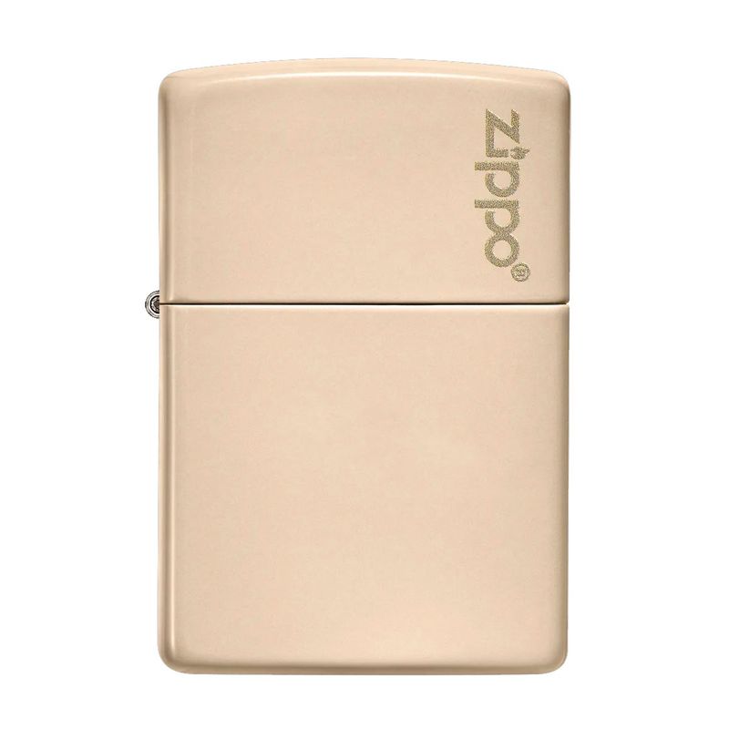 ZIPPO - Encendedor Zippo Flat Sand Logo Beige ZP49453ZL