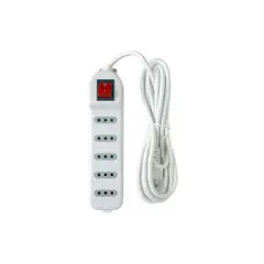MACROTEL - ALARGADOR MÚTIPLE CON SWITCH 3 METROS