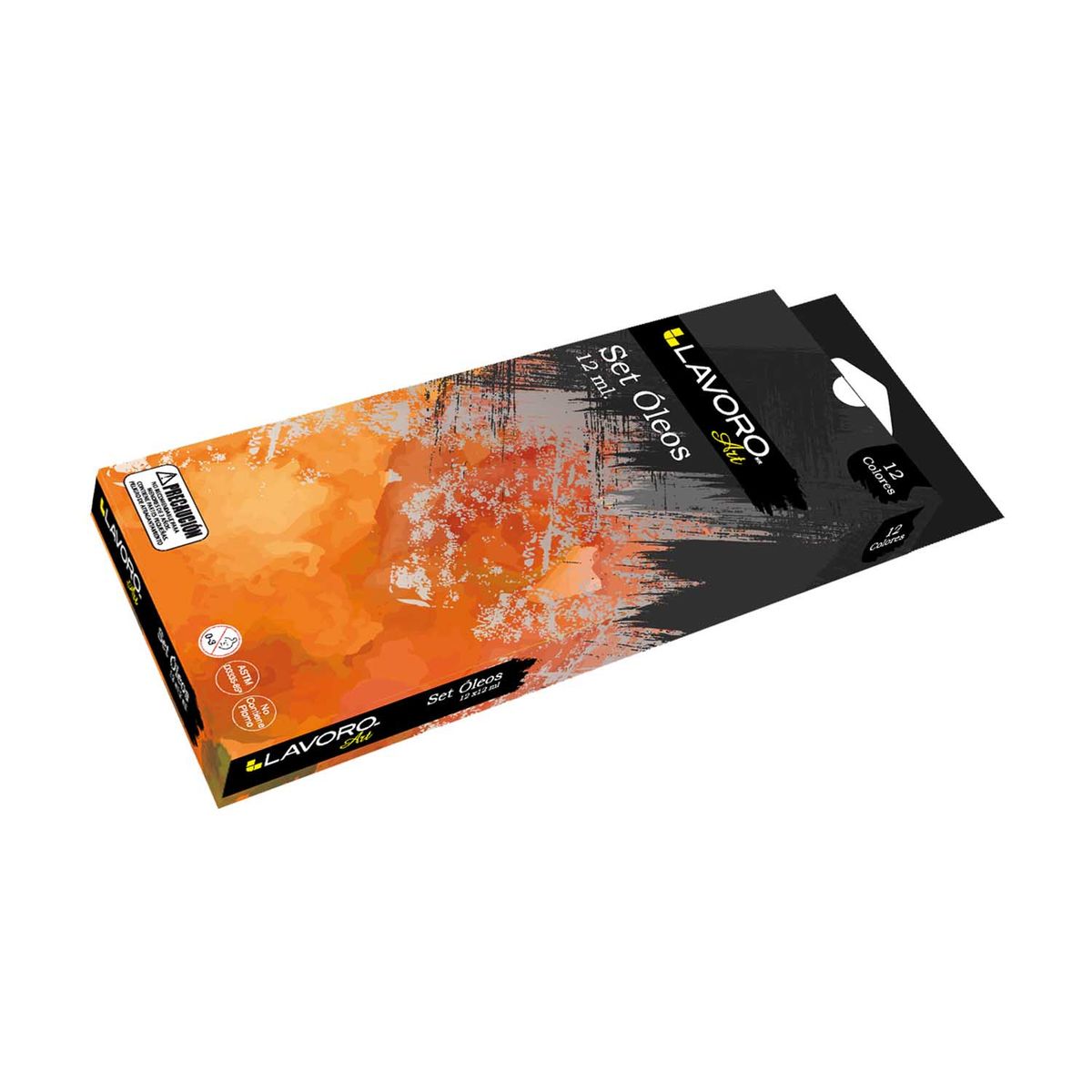 LAVORO - Pintura Oleo 12 Colores Pomo Fultons