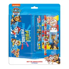 PAW PATROL - Set Escolar 6 Piezas