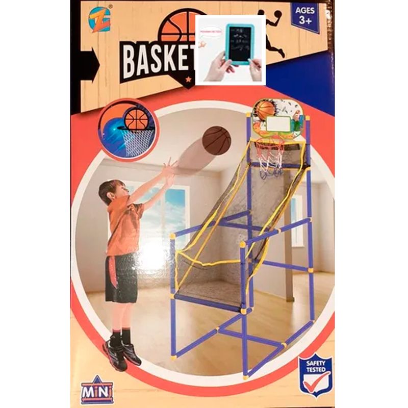 GENERICO - Set Basquetbol Aro Niños Encestar Canasta
