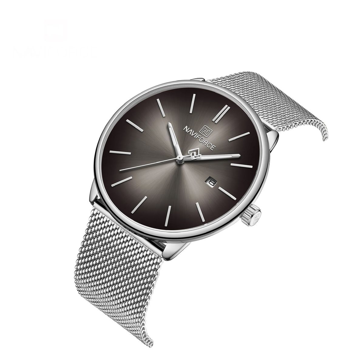 NAVIFORCE - Reloj Mujer NF3012 Plateado.