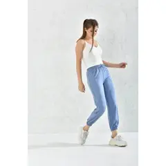 MROTTO - Pantolon Jogger de Vestir Mujer Casual Algodón