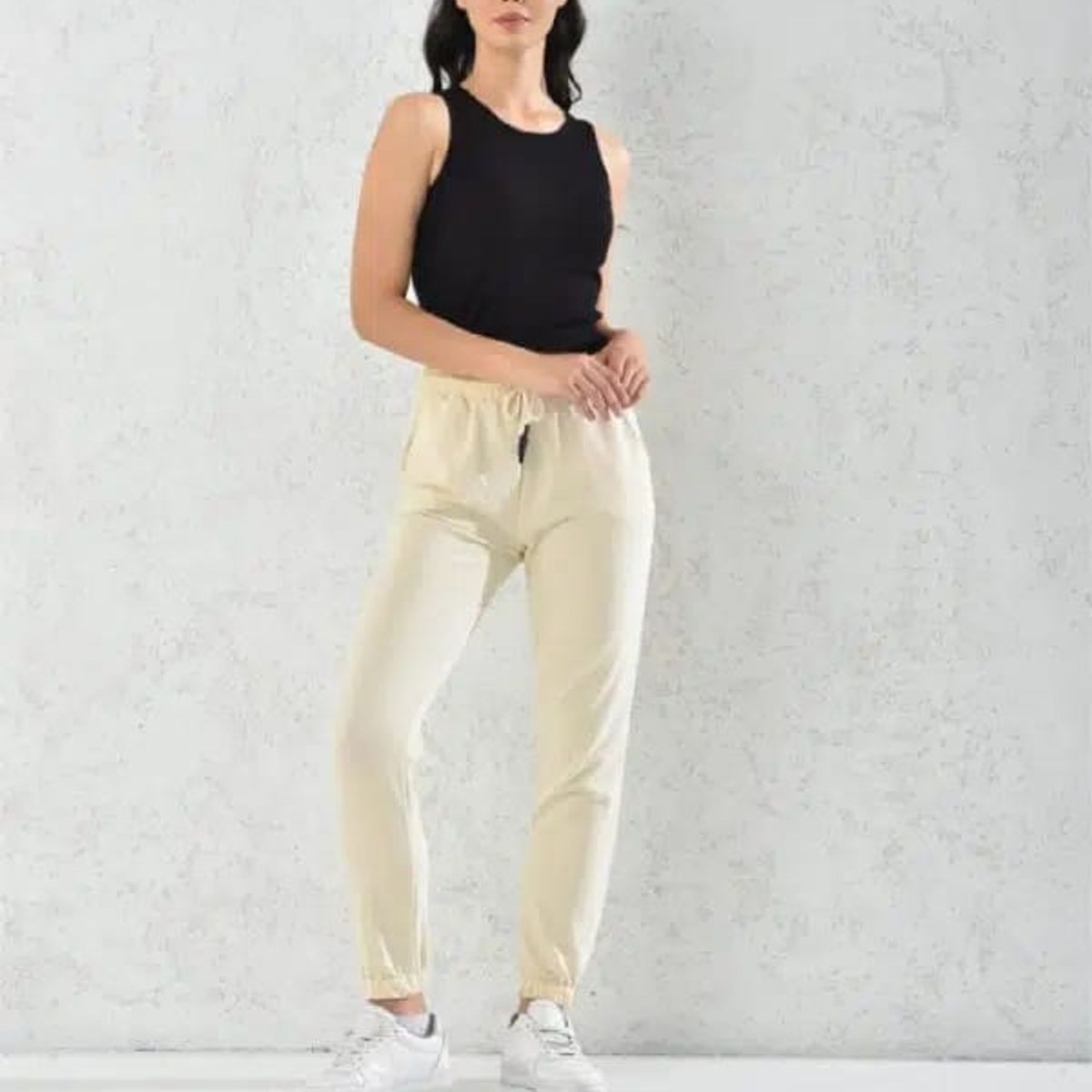 MROTTO - Pantolon Jogger de Vestir Mujer Casual Algodón