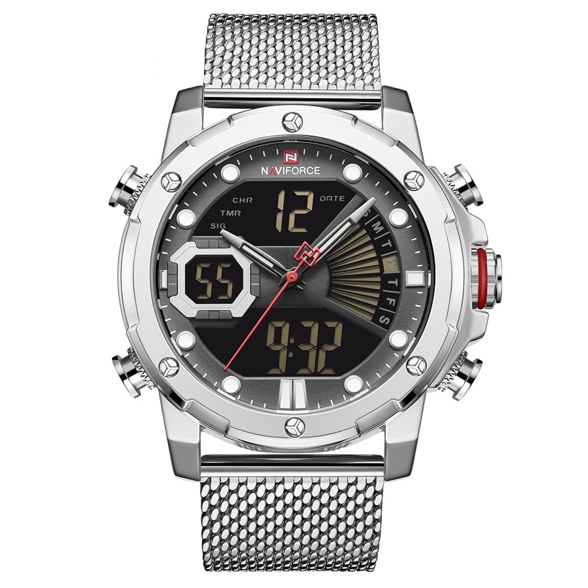 NAVIFORCE - Reloj Hombre NF9172 Plateado