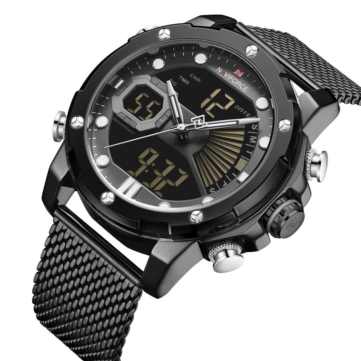 NAVIFORCE - Reloj Hombre NF9172 Negro